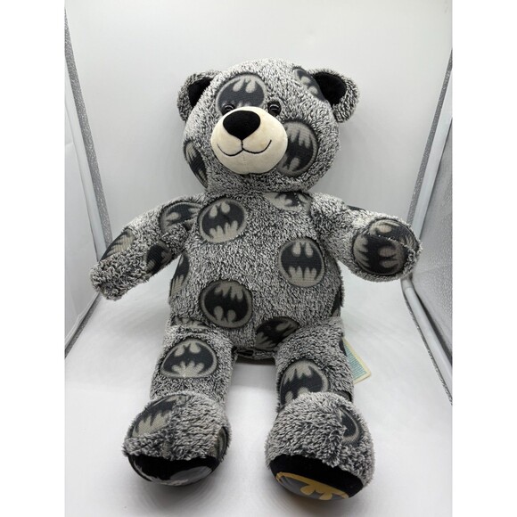 Build A Bear Workshop Batman Teddy Bear Plush Stuffed Animal Toy 17" - Picture 1 of 5
